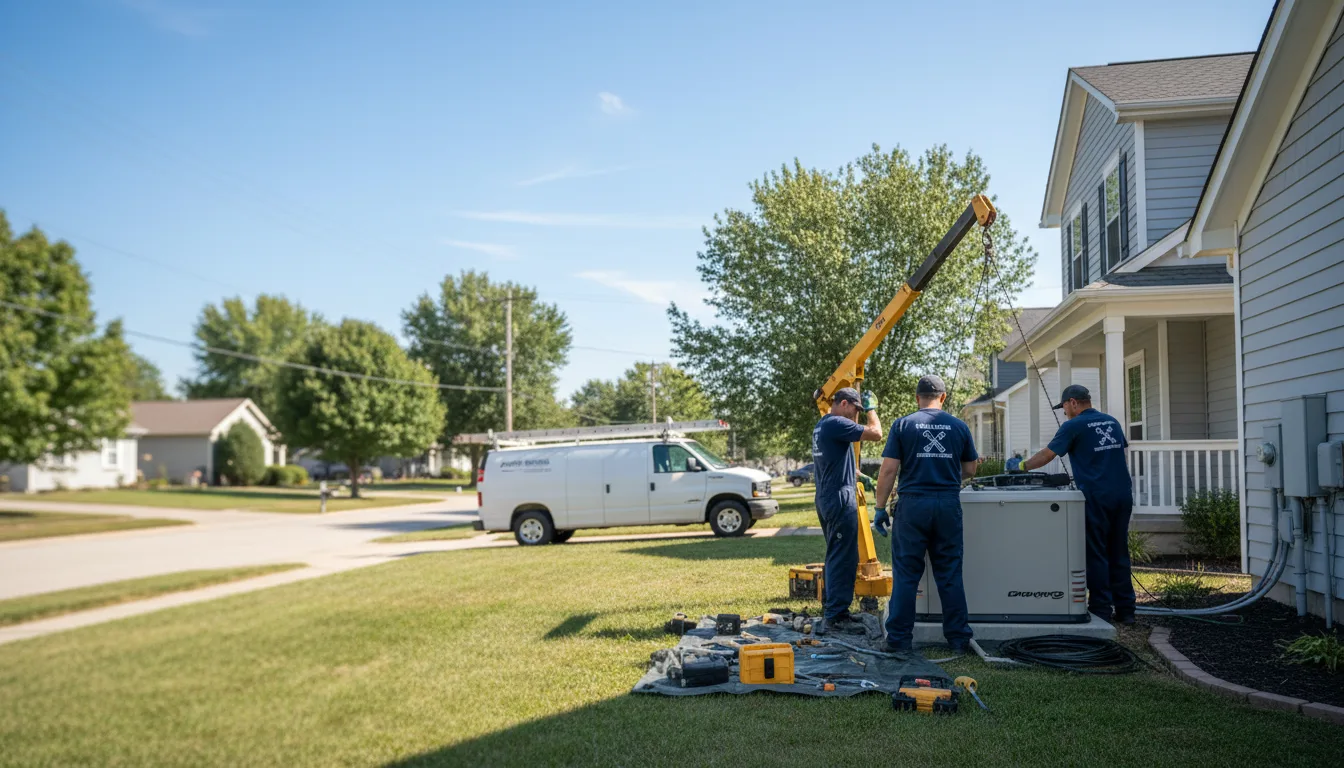 Generator Installation in Storrs Mansfield, CT near me